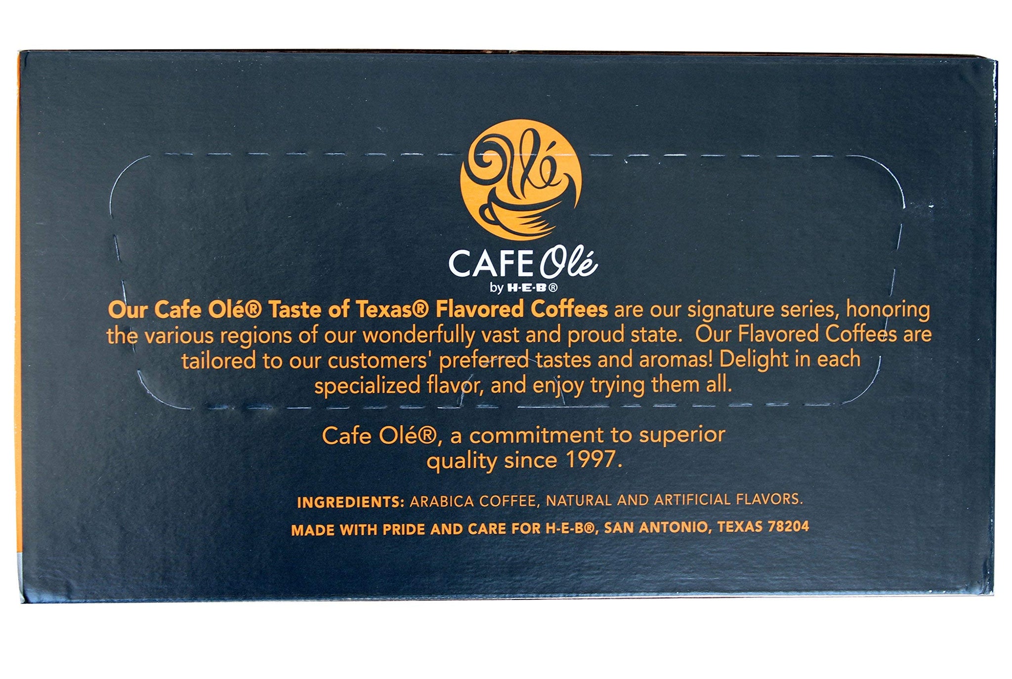 54-Count H.E.B. Cafe Ole --Taste of San Antonio single serve, Set of 4