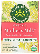 Traditional Medicinals Organic Mother’s Milk Herbal Tea, Promotes Healthy Lactation, (Pack of 1) - 16 Tea Bags