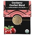 Buddha Teas - Organic Cranberry Comfort Blend - Herbal Tea - For Health & Wellbeing - With Antioxidants & Minerals - Clean Ingredients - Caffeine Free