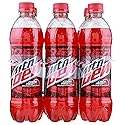 Mountain Dew Code Red Soda, 16.9 oz bottle (6 count)
