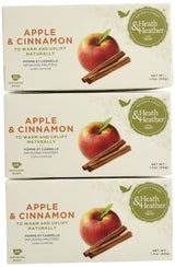 Heath & Heather Tea, Invigorating, Apple & Cinnamon, 20 Count (pack of 12)
