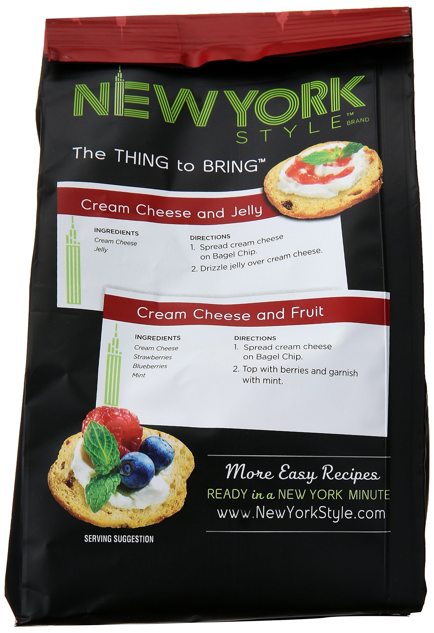 New York Style Bagel Crisps, Cinnamon Raisin, 7.2 Ounce
