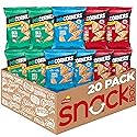 PopCorners Popped Corn Snacks, Core 3 Flavor Variety Pack, 1 Ounce (Contains 20 Packets) (Packaging May Vary), Kosher