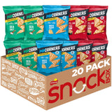 PopCorners Popped Corn Snacks, Core 3 Flavor Variety Pack, 1 Ounce (Contains 20 Packets) (Packaging May Vary), Kosher