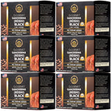 Eternal Spirit Beauty Asian Black Coffee Singles, 30 Packets (0.07 oz) - Instant Black Coffee, Bold Roast Flavor, Travel-Friendly Single Serve