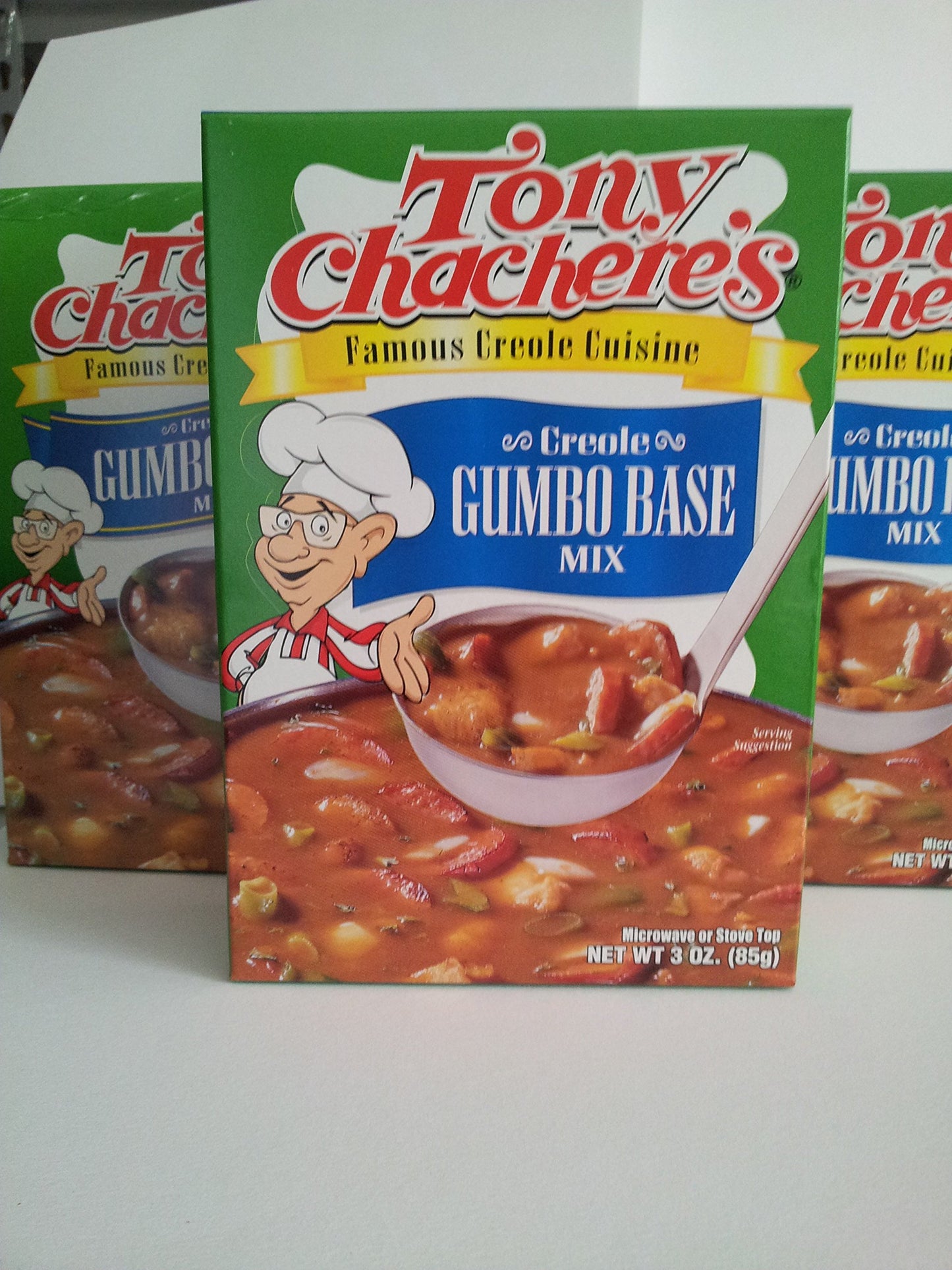 Tony Chachere's Creole Gumbo Base Mix, 3 oz, (12 pack)