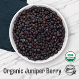 J MAC BOTANICALS, Organic Whole Juniper Berries, Certified Organic, juniper for herbal infusions, cooking and seasoning beef, pork, turkey brine