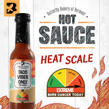 Butterfly Bakery of Vermont Taco Vibes Only Hot Sauce, 5 fl oz