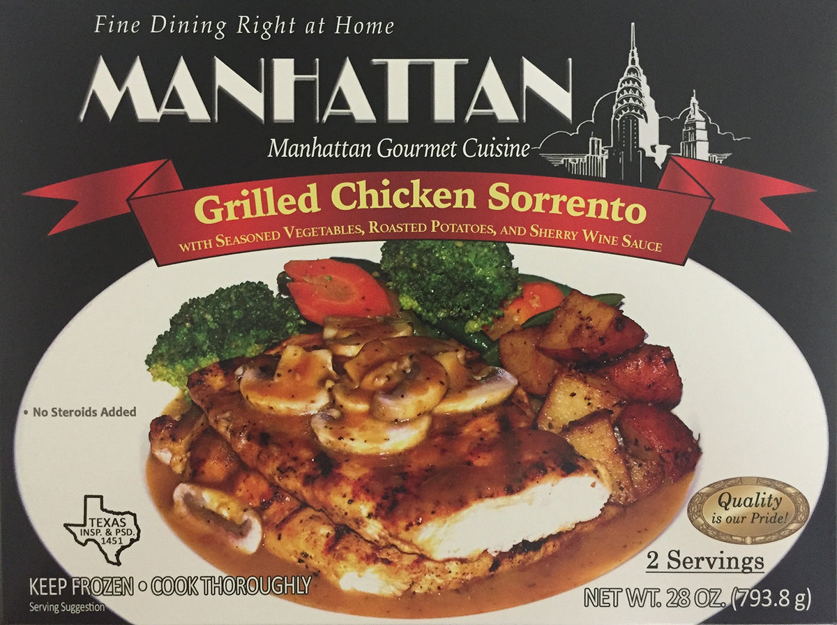 Grilled Chicken Sorrento