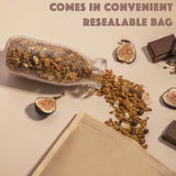 Brooklyn's Own Organic Granola Chocolate, Coconut, Hemp & Banana Breakfast Cereal - Gluten-Free Healthy Snacks - 12 Ounce Resealable Eco-Friendly Pack