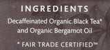 Choice Organic, Decaf Earl Grey, 16 ct