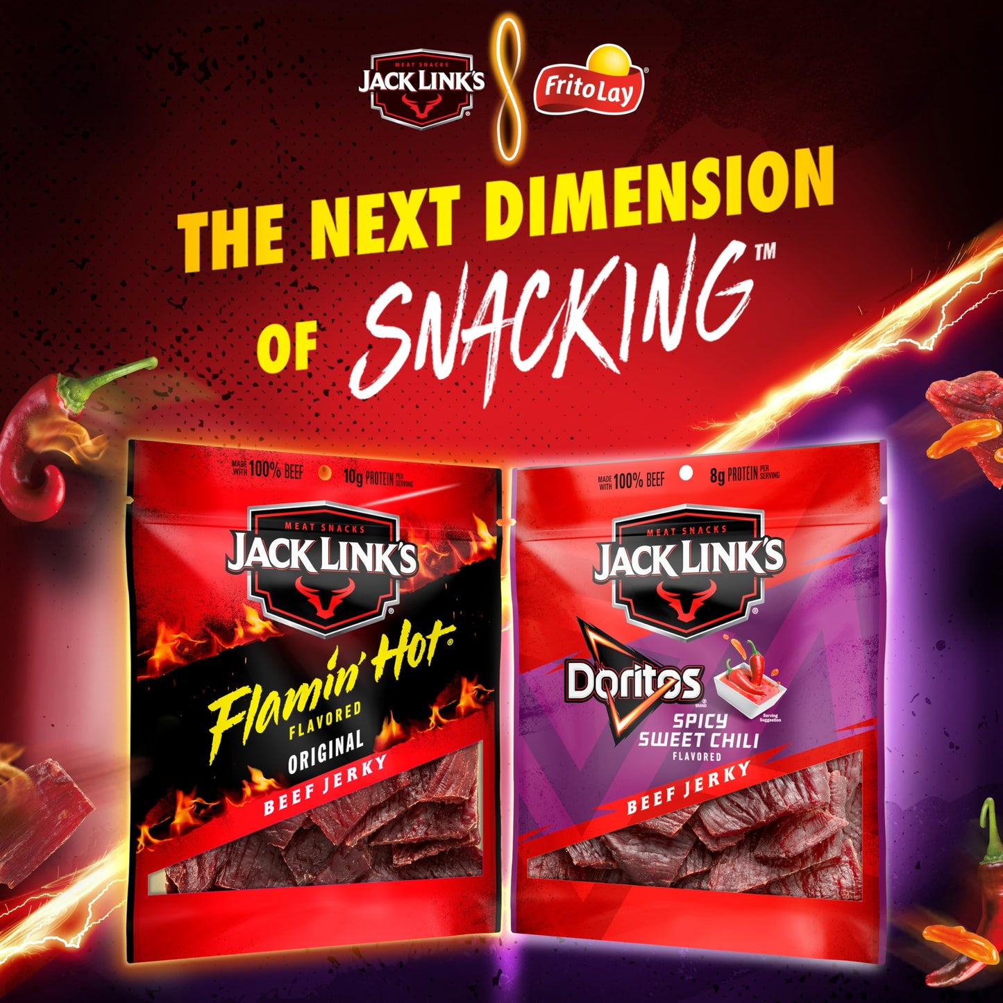 Jack Link's Beef Jerky Flamin' Hot