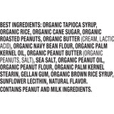 Annie's Organic Crispy Snack Bars, Gluten Free, Peanut Butter, 3.9 oz, 5 ct