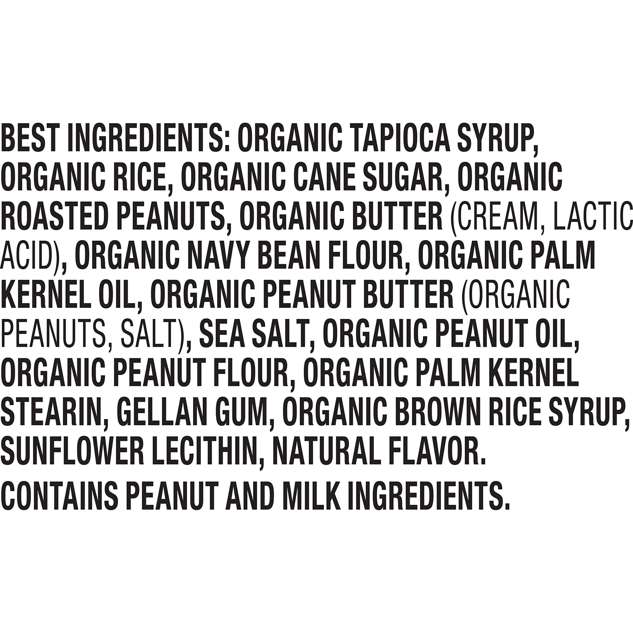 Annie's Organic Crispy Snack Bars, Gluten Free, Peanut Butter, 3.9 oz, 5 ct