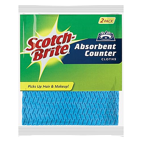Scotch-Brite Sponge Cloths, 2/Pack
