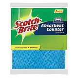 Scotch-Brite Sponge Cloths, 2/Pack