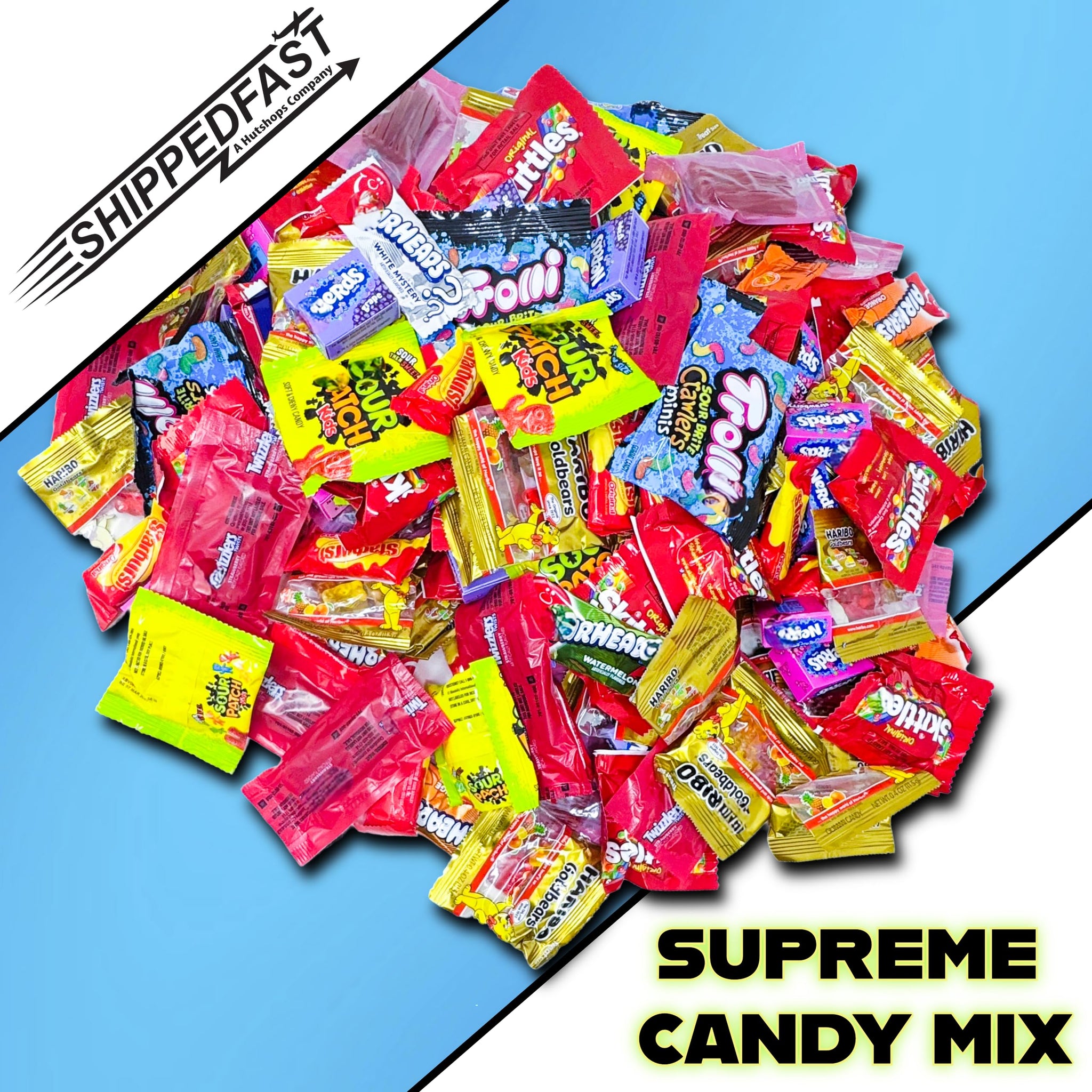 Candy Mix Variety Pack Bulk Assorted Chewy Individually Wrapped Bag of Candy for Pinata Stuffers, Goodie Bags, Birthday Parties, Kids' Treats & Party