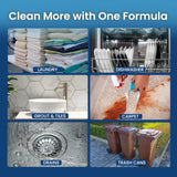 Naturgenix Sodium Percarbonate Powder 99% Purity - Oxygen Bleach, Hydrogen Peroxide Release Cleaner for Laundry, Dishwasher, Deodorizing & Stain