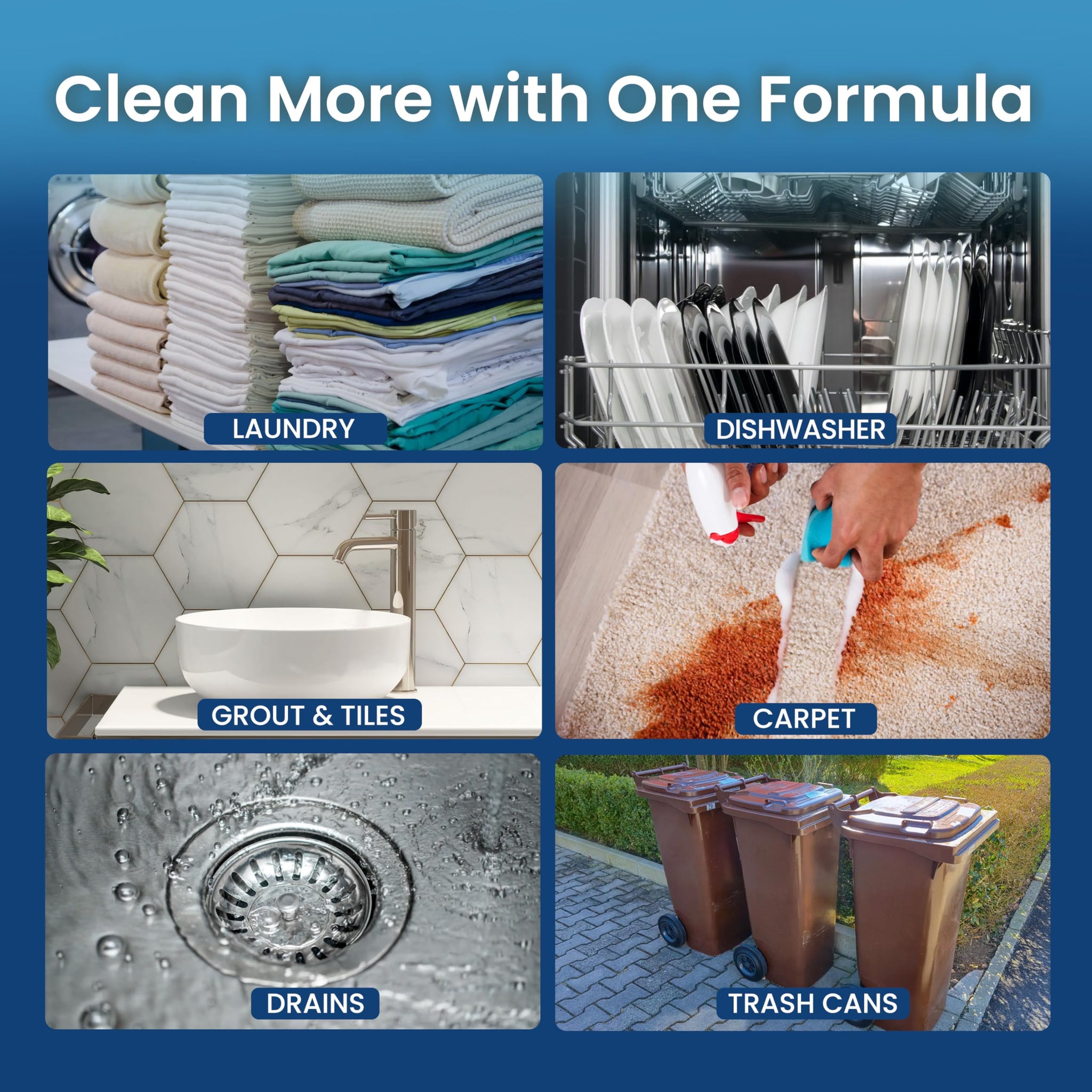 Naturgenix Sodium Percarbonate Powder 99% Purity - Oxygen Bleach, Hydrogen Peroxide Release Cleaner for Laundry, Dishwasher, Deodorizing & Stain