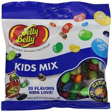Jelly Belly Kids Mix Jelly Beans, 20 Kid-Friendly Flavors, 3.5-oz, 12 Pack