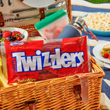 Twizzlers, Twists Strawberry Flavored Licorice Style, Chewy Candy Bag, 16 Ounce