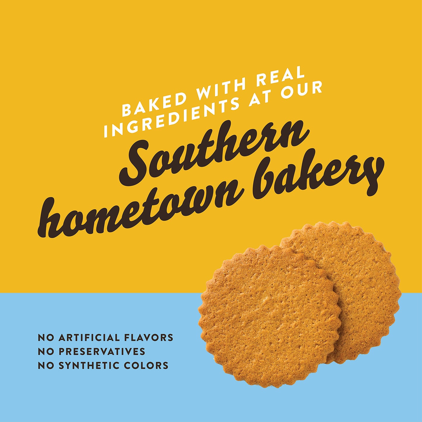 Dewey's Bakery Meyer Lemon, Brownie Crisp & Triple Ginger Moravian Cookie Thins Variety Pack, Bakery Fresh with Real Simple Ingredients, Low Calorie