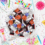 Zero Sugar Chocolate Candy Mix - 1 Pound Bulk Individually Wrapped Assorted Sugar Free Chocolates Candy Variety Pack for Parties, Snacks & Treats