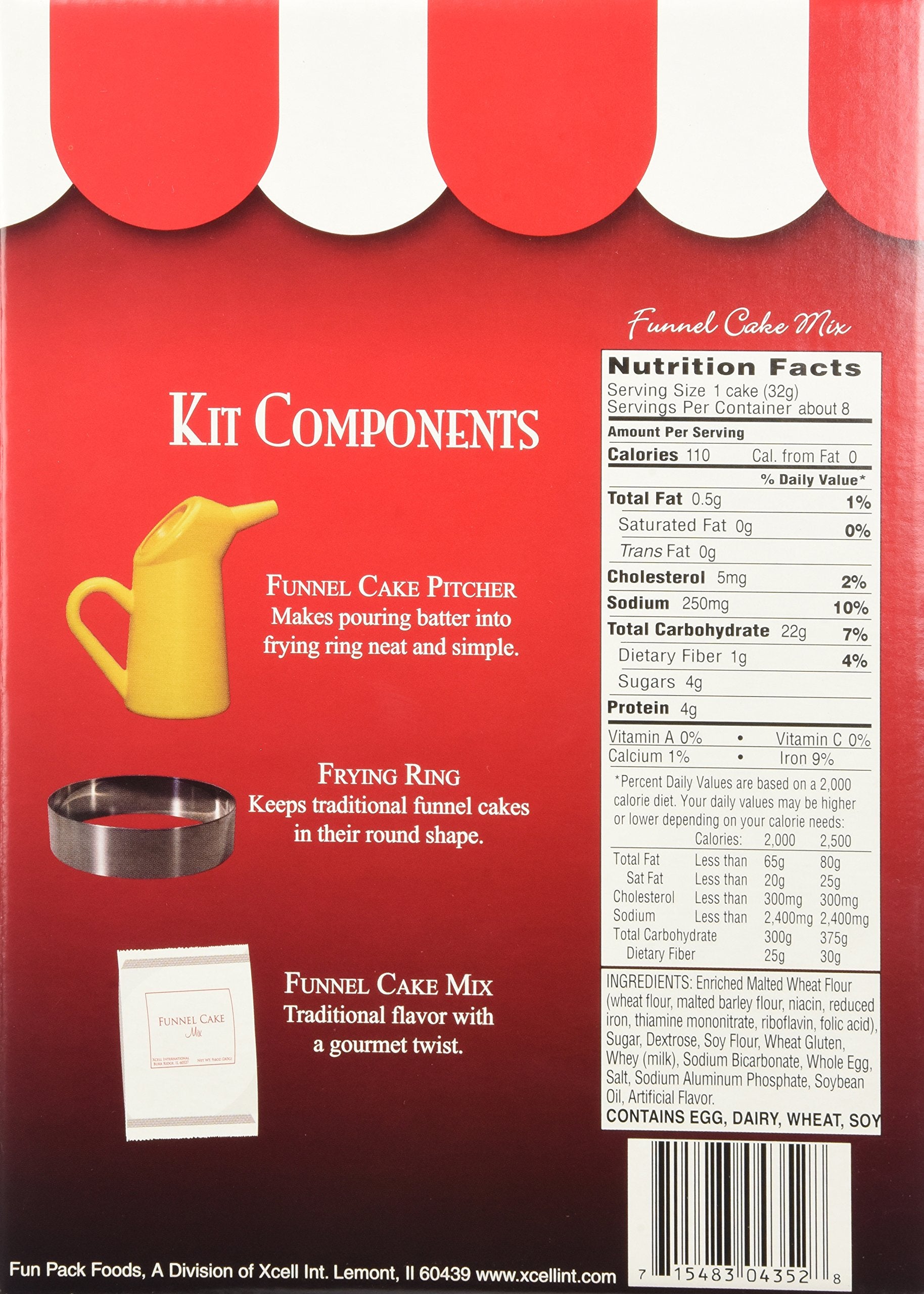 Dean Jacobs Kit Funnel Cake, 9.6 oz