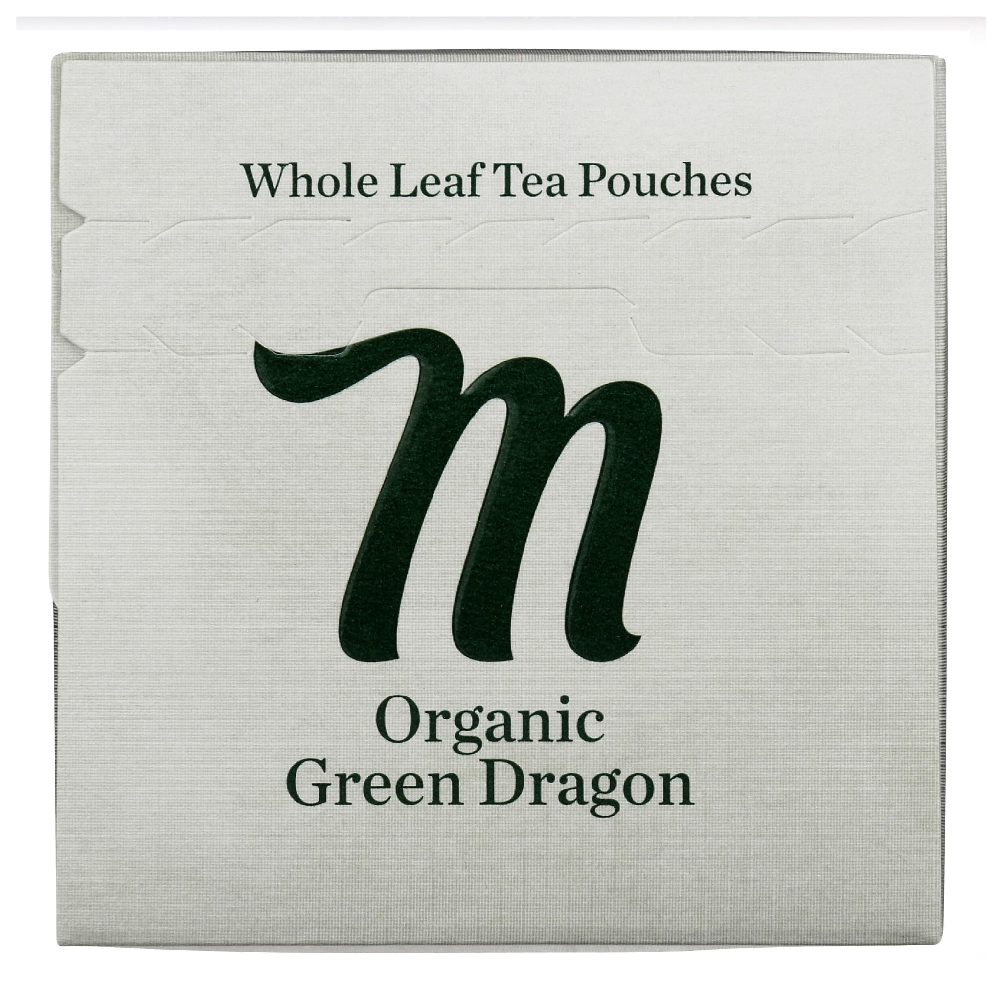 Mighty Leaf Tea Organic Green Dragon Hand-Stitched Tea Bags, 15 ct
