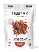 BANNER ROAD BAKING COMPANY Gluten Free Organic Granola Cereal - 10 oz. ("KickStart" Chocolate/Coffee, 10 oz. (Pack of 6))