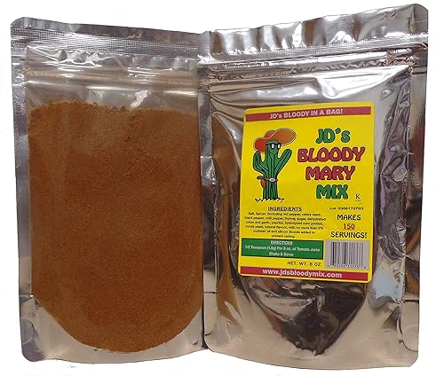 JDs Bloody Mary Mix (2 Packages, 300 Servings!)