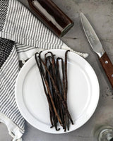 1/4 LB Organic Madagascar Vanilla Beans - Whole Extract Grade B Pods for Baking, Homemade Extract, Brewing, Coffee, Cooking - 4 Ounces