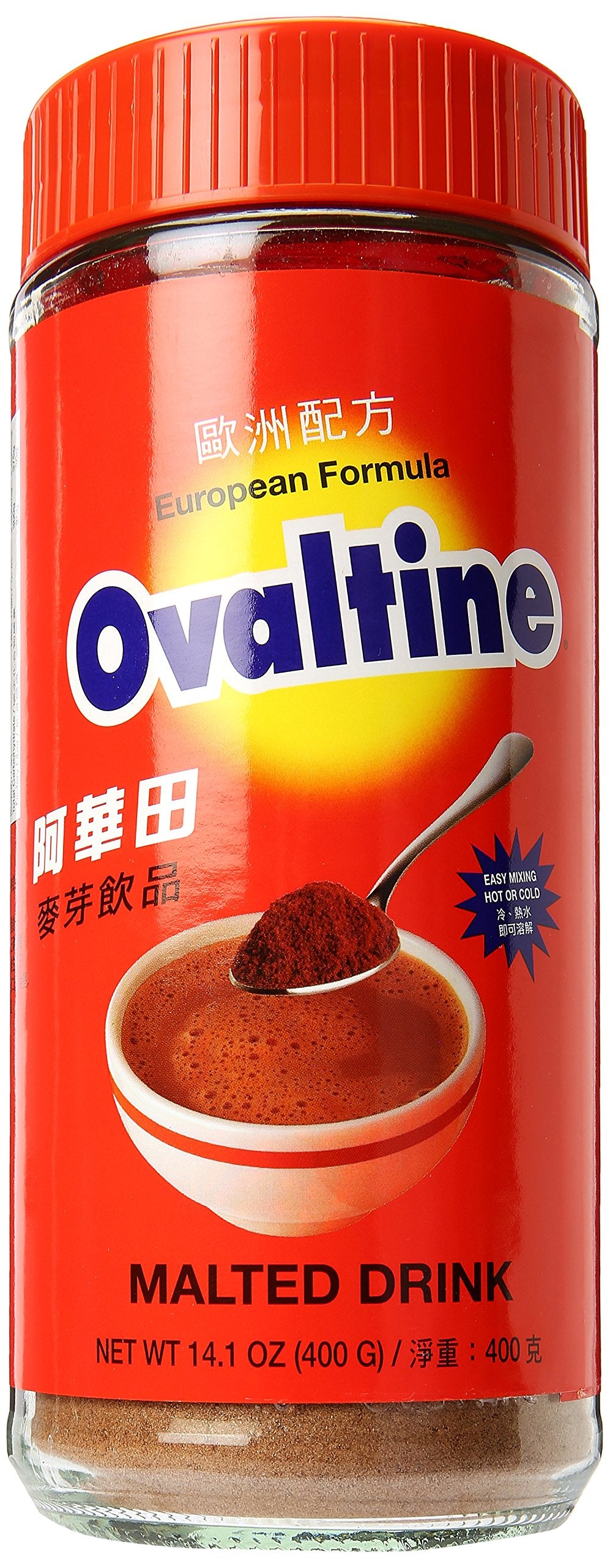 Ovaltine European Formula Malted Drink, 14-Ounce