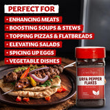 Eastanbul Aleppo Pepper & Urfa Pepper, Aleppo Flakes 5.3oz & Urfa Biber 5.6oz, Pul Biber and Isot for Mediterranean & Middle Eastern Dishes, Chili