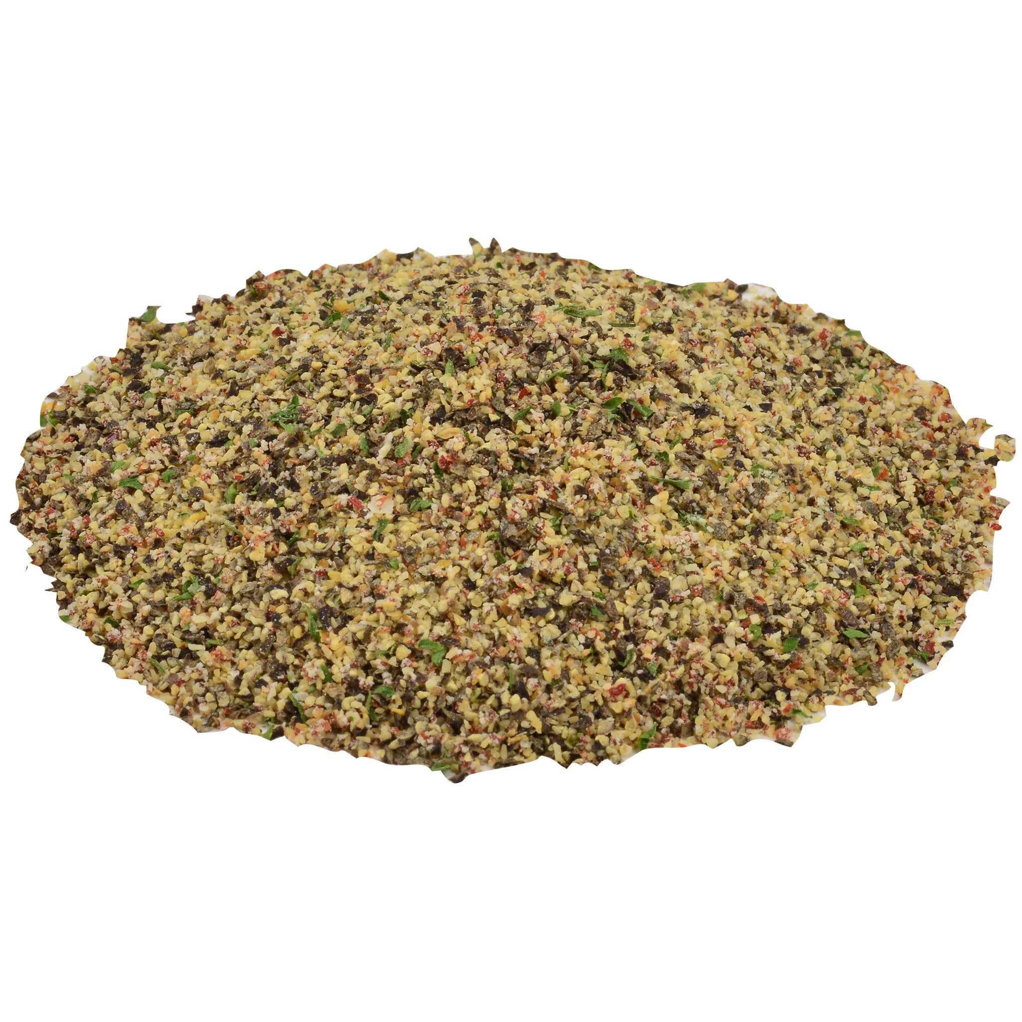 Lawry's Coarse Grind Garlic Pepper with Red Bell & Black Pepper, 22 oz - One 22 Ounce Garlic Pepper Seasoning with Parsley, Great on Beef, Seafood