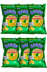 Jasons Bongo - Chicken Flavor Snacks (Value Pack Of 6 x 156g Ea) Baked Puffs ... From FIJI Islands