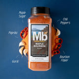 Spiceology Derek Wolf Maple Bourbon Seasoning, 22 oz