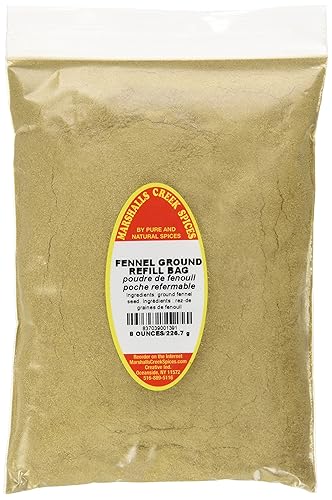Marshall’s Creek Spices Fennel Ground Seasoning Refill, 8 Ounce