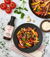 Tia Amelia Lomo Saltado Stir-Fry Sauce - Gluten-Free Peruvian Chinese Fusion Sauce for Steak, Chicken, Seafood, and Vegetables - Marinade and Sauce