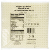 2 Packs Square Three Ladies Rice Paper Wrappers (22cm)