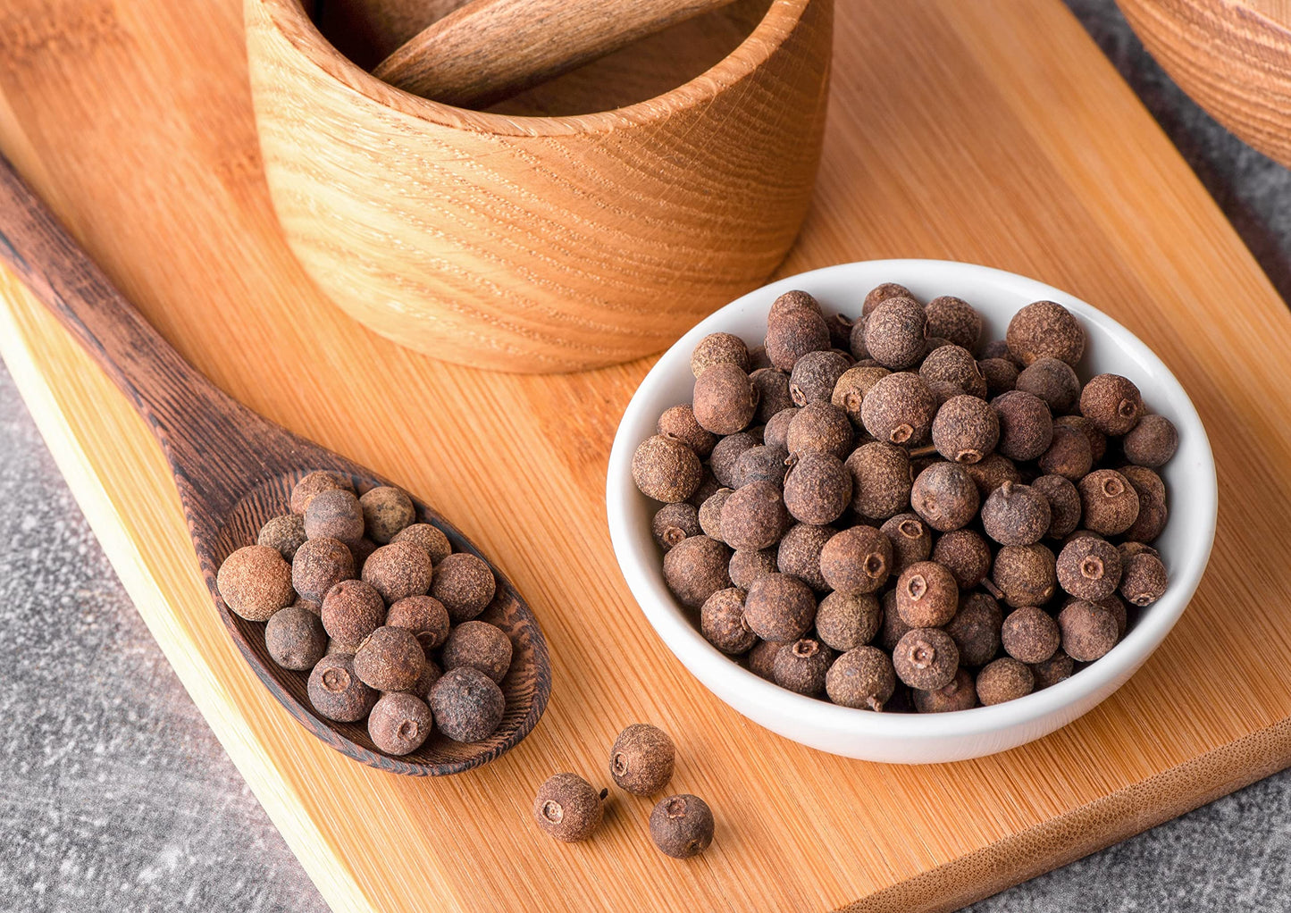 Food to Live Whole Allspice Berries, 1 Pound - Jamaican Pepper, Vegan, Kosher, Bulk. High in Fiber, Calcium. Great for Spicing, Seasoning, Pickling