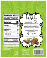 Lovely Candy Co. Original Ginger Chews, Made with Real Ginger, Individually Wrapped, 5oz (6-Pack) | Gluten-Free, Non-GMO, NO Artificial Ingredients