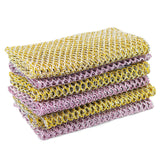 The Crown Choice Heavy Duty Non-Scratch Dish Scrubbers for Cleaning Dishes & Pots (6Pcs) - Replace Kitchen Sponges for Dishwashing with Our Scouring