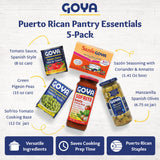 Goya Puerto Rican Pantry Essentials Pack of 5, Sofrito Tomato Cooking Base