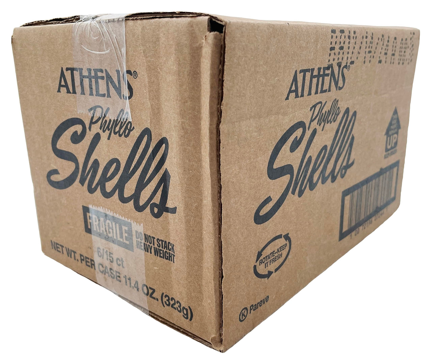 Athens Foods Mini Fillo Dough Shells 15 Per Box (6 Boxes)