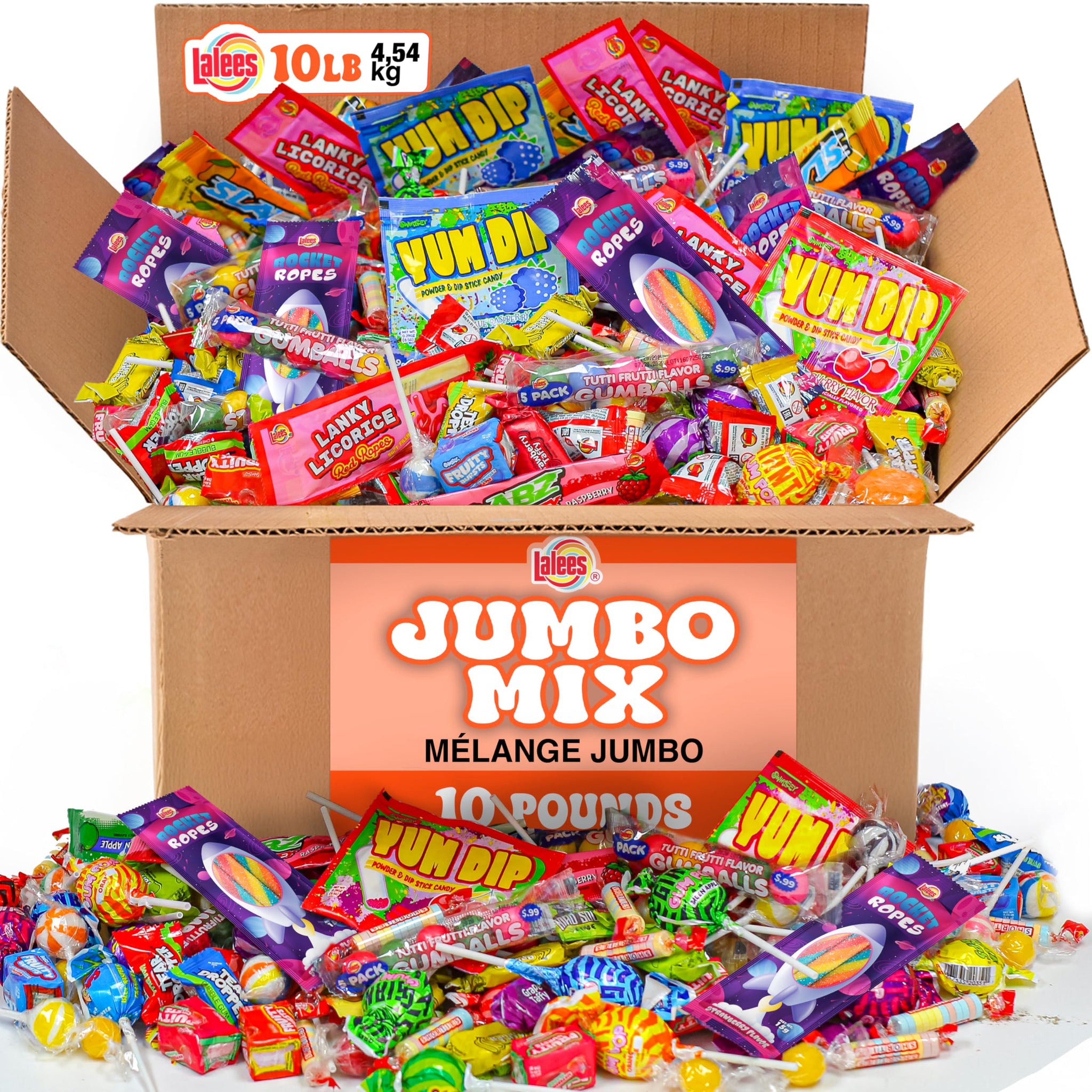 Candy Variety Pack - 10 Pounds - Bulk Candy - Individually Wrapped - Assorted Pinata Candies - Candy For Goodie Bags - Party Favors For Kids