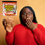 ASS KICKIN’ Carolina Reaper Spicy Hot Peanuts - 12oz - Ultimate Spicy Gourmet Gift Peanuts - Try if you dare!