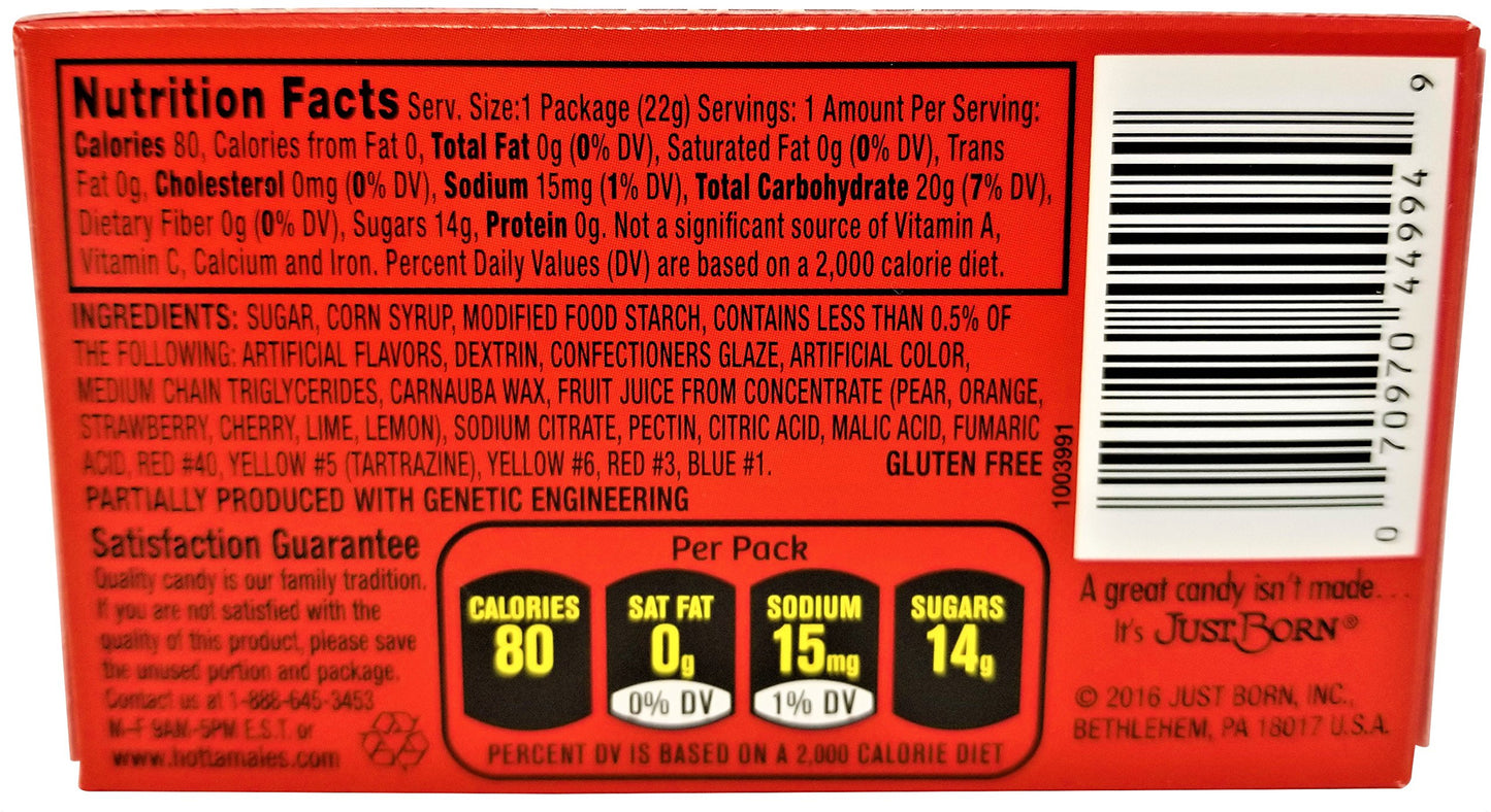 Hot Tamales Cinnamon Fierce 0.78 oz - 12 pack