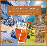 Wissotzky Almond Charm Herbal Tea Bags, 20 Tea Bags | Caffeine Free | “AKA Chemdat Hashaked” | Delicious Aroma