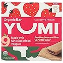 Yumi, Bars Toddler Strawberry Rhubarb Organic, 3.7 Ounce